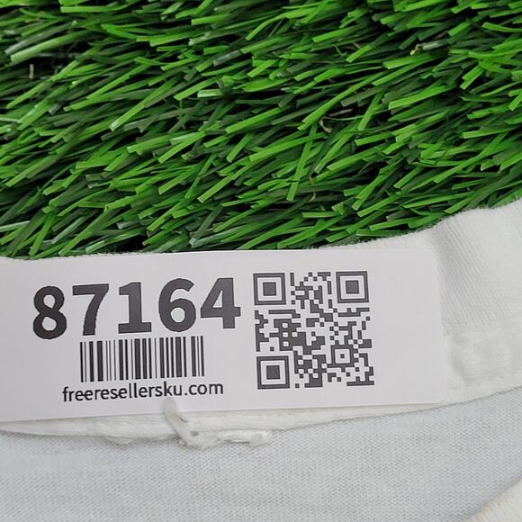 Vintage 1989 Irish Shamrock Shirt Large 21x28 White - Picture 6 of 14